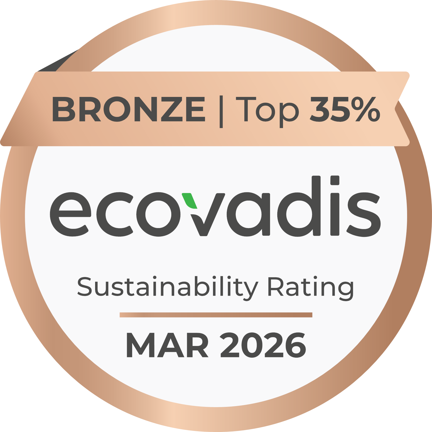 label écovadis dani alu mars 2026