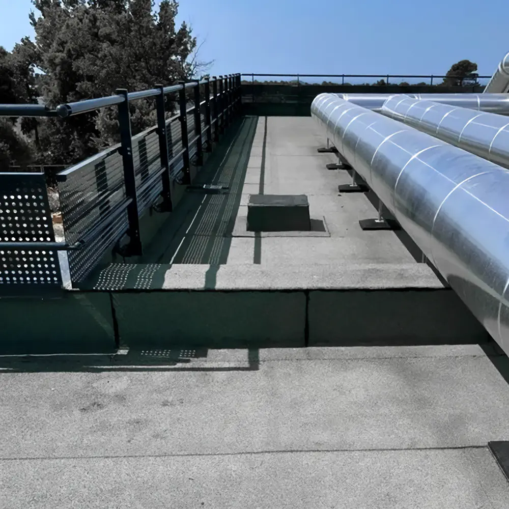 Barrial décor, garde-corps décoratif toiture technique