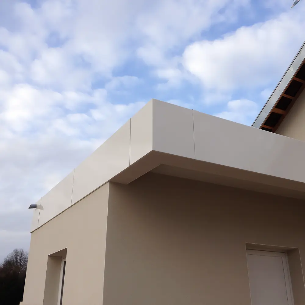 Bandonet : Système de rehausse d'acrotère et de bandeau de façade