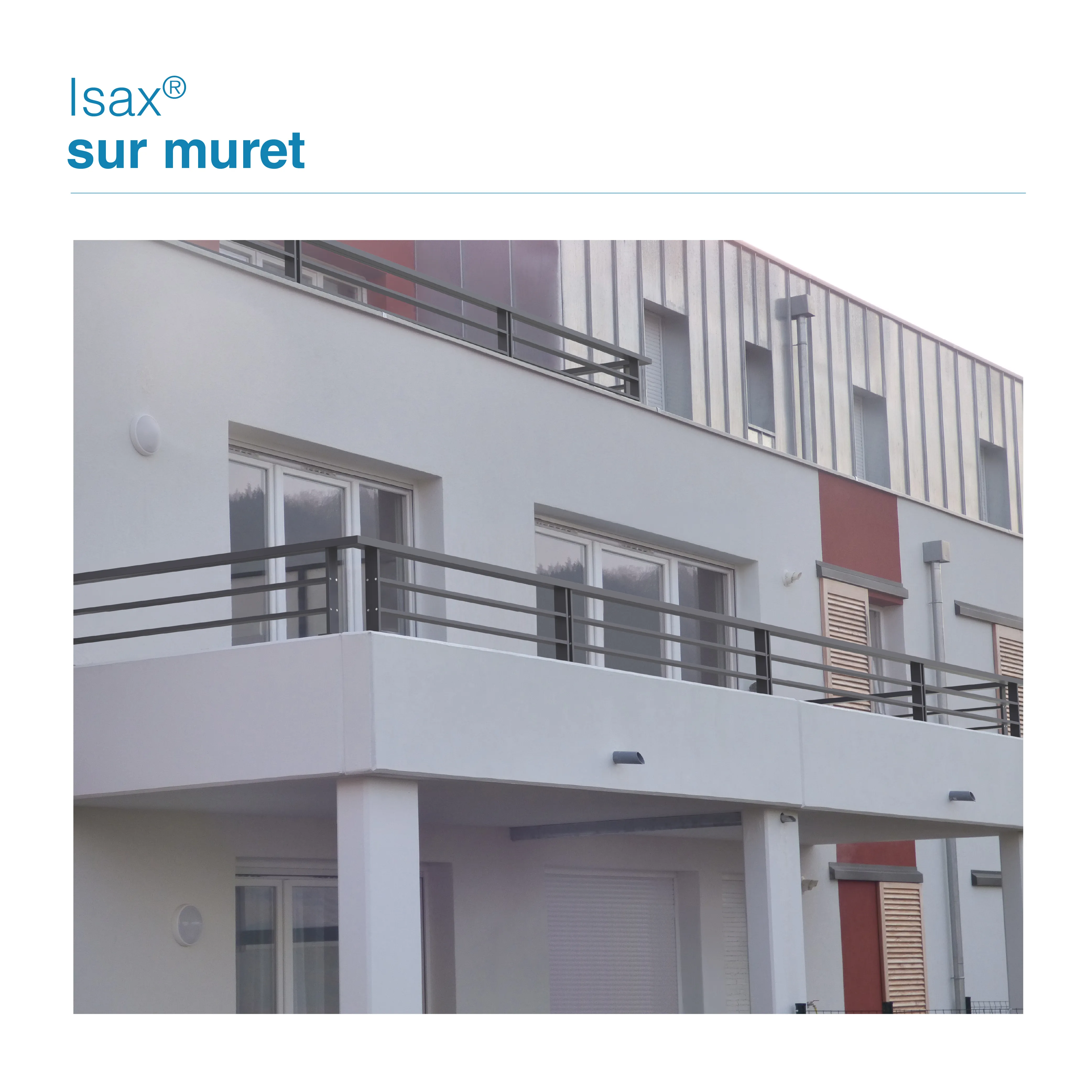 isax gardecorps sur muret