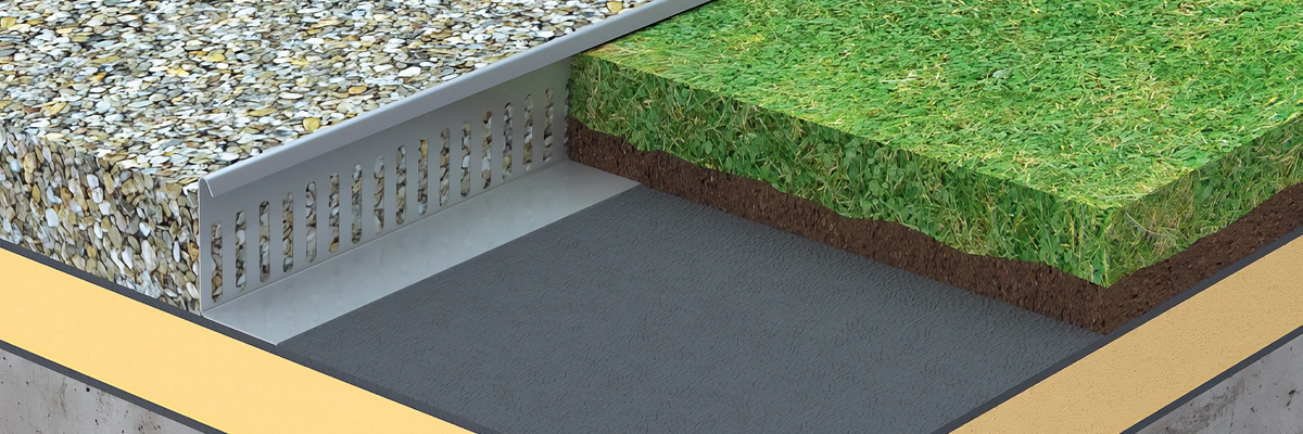 Origal :  Bandes et boîtes pare-gravier en aluminium