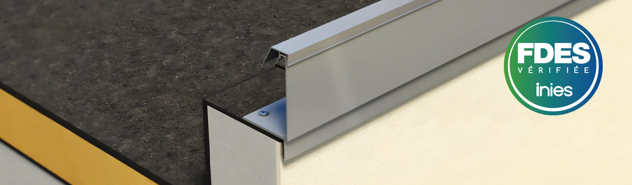 Rivnet : système de bande de rive en aluminium. dani alu