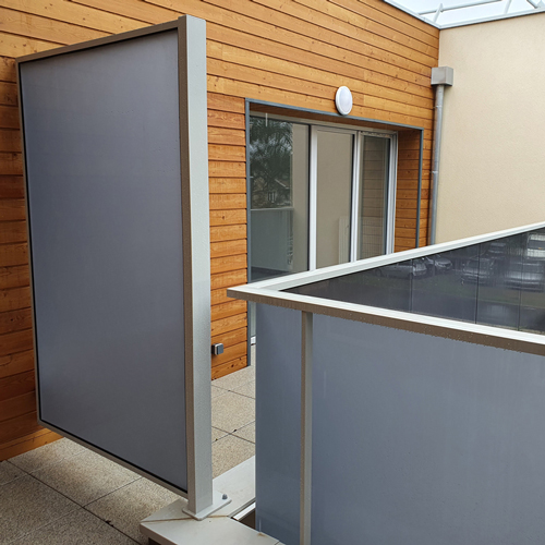 Séparatif de balcon et Brise vue ou Pare - SODIVER Dijon, verre Bourgogne  Franche Comté